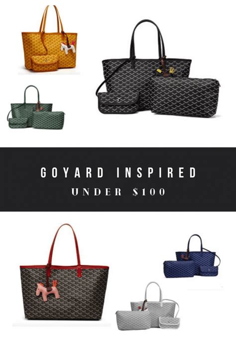 best goyard dupe amazon|goyard look alikes for less.